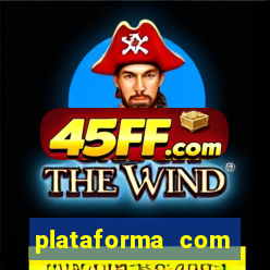 plataforma com porcentagem de ganhos
